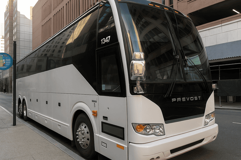 a Cambridge Minibus Company coach bus