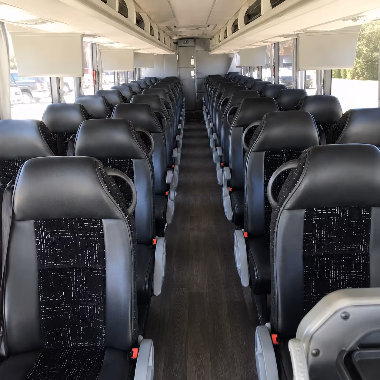 cambridge charter bus interior