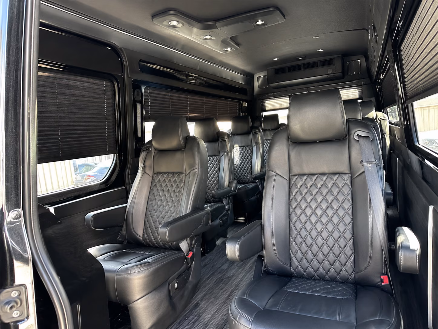 cambridge sprinter van with driver interior