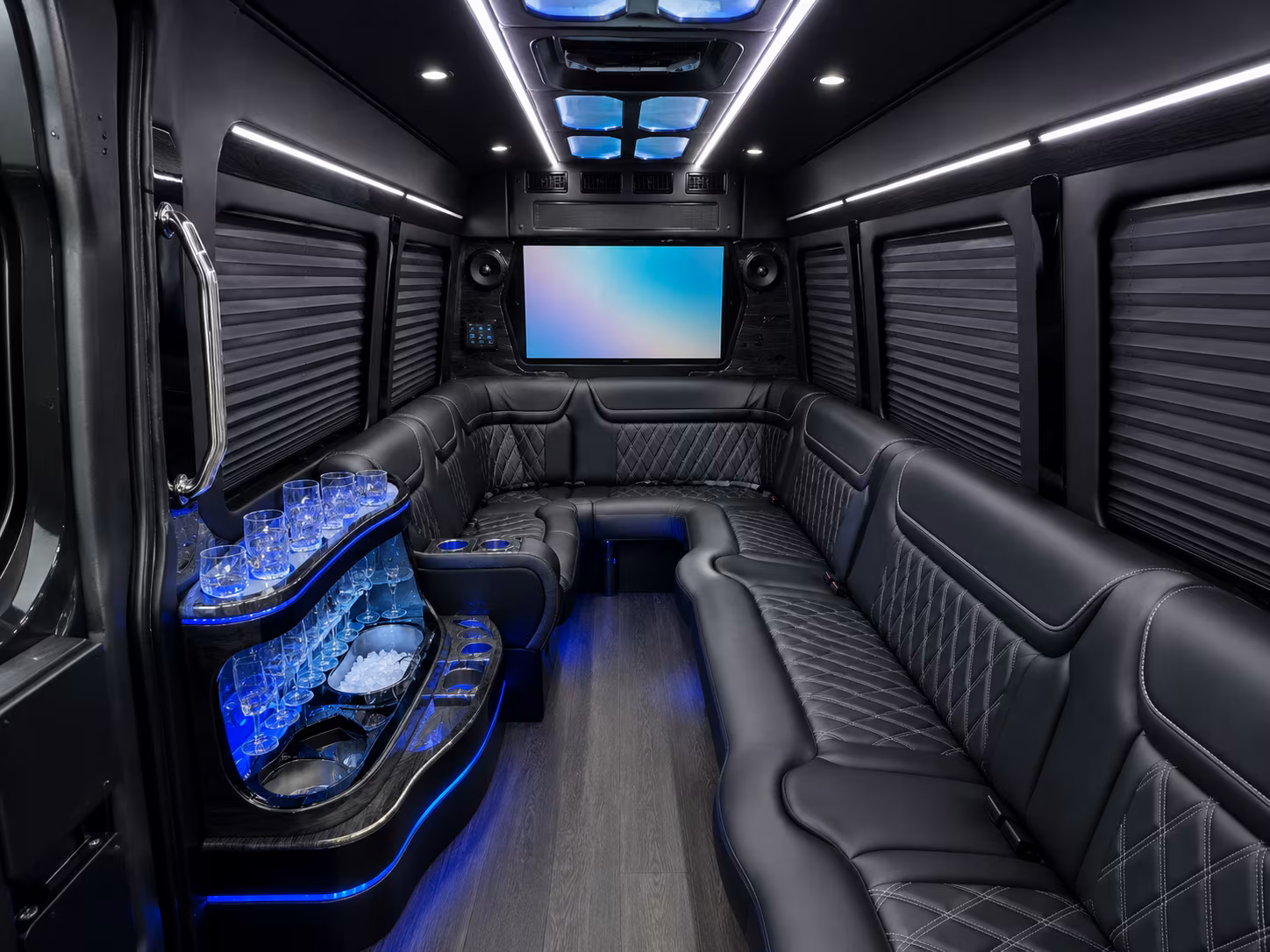sprinter van and minibus rentals for small group airport runs in cambridge